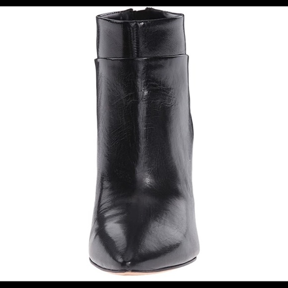 Ninewest JINXIE pointy toe leather bootie - Picture 2 of 7